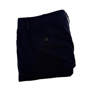 Bonobos Mens 38 x 26 Slim Fit Navy‎ Blue Marzotto Italian Wool Trousers